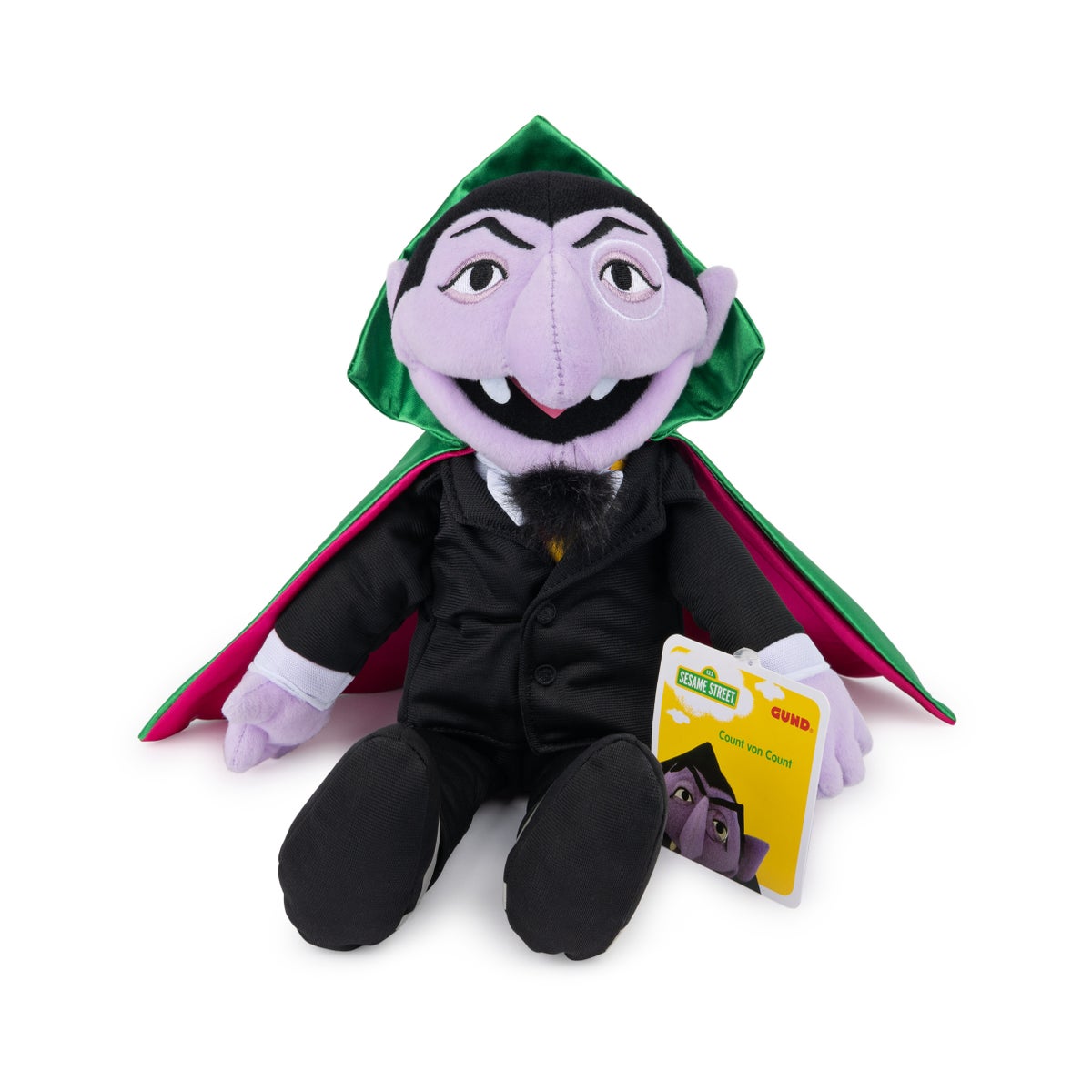 SESAME STREET - 14" COUNT VON COUNT (2) BL